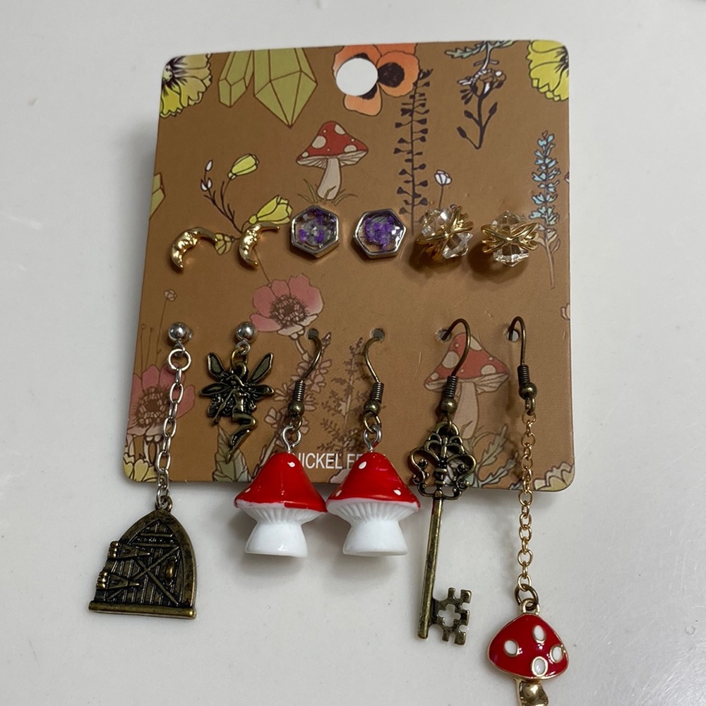 cottage core earring sets *read description*